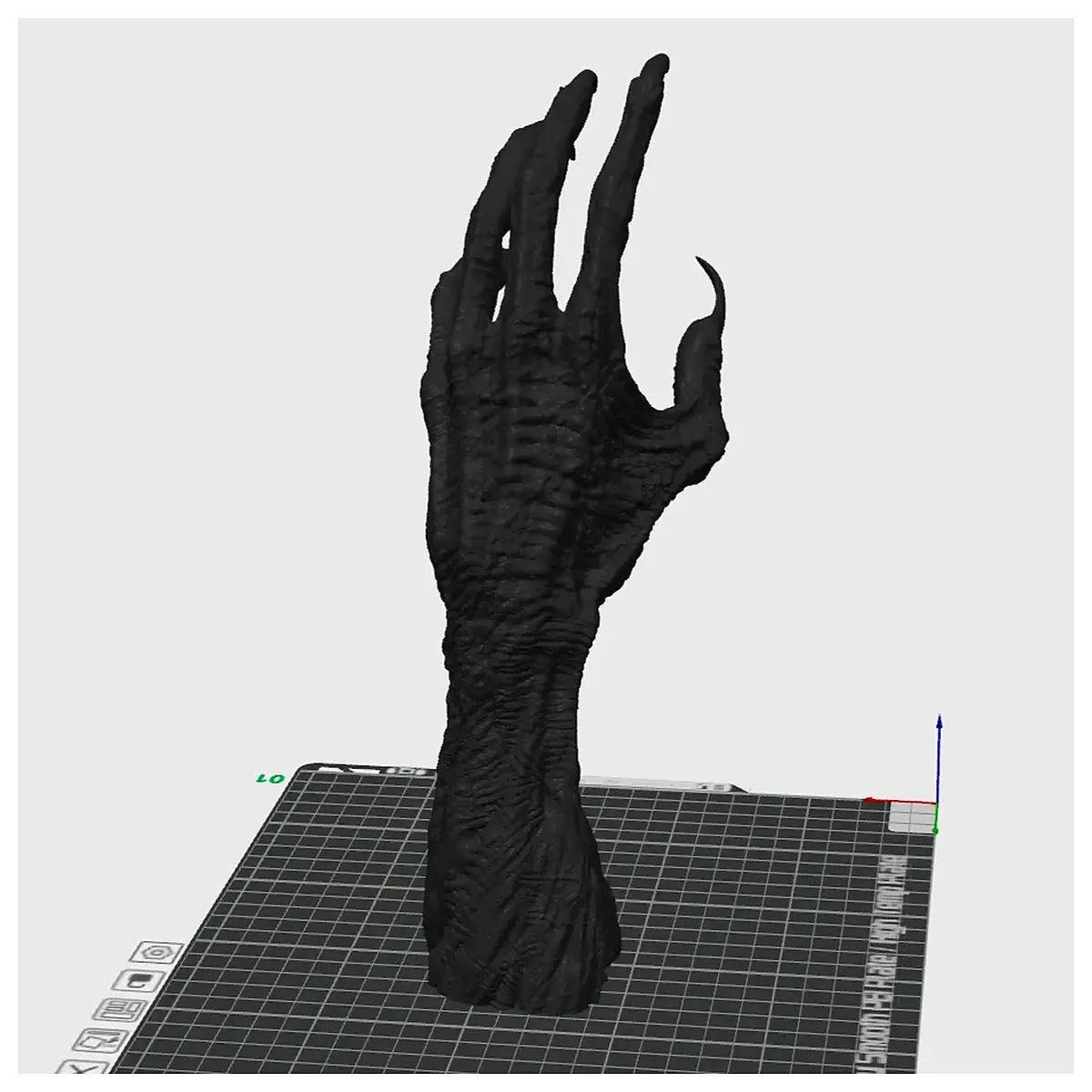 devil hand fridge magnet horror decor spooky kitchen accessory goth home decoration funny gift