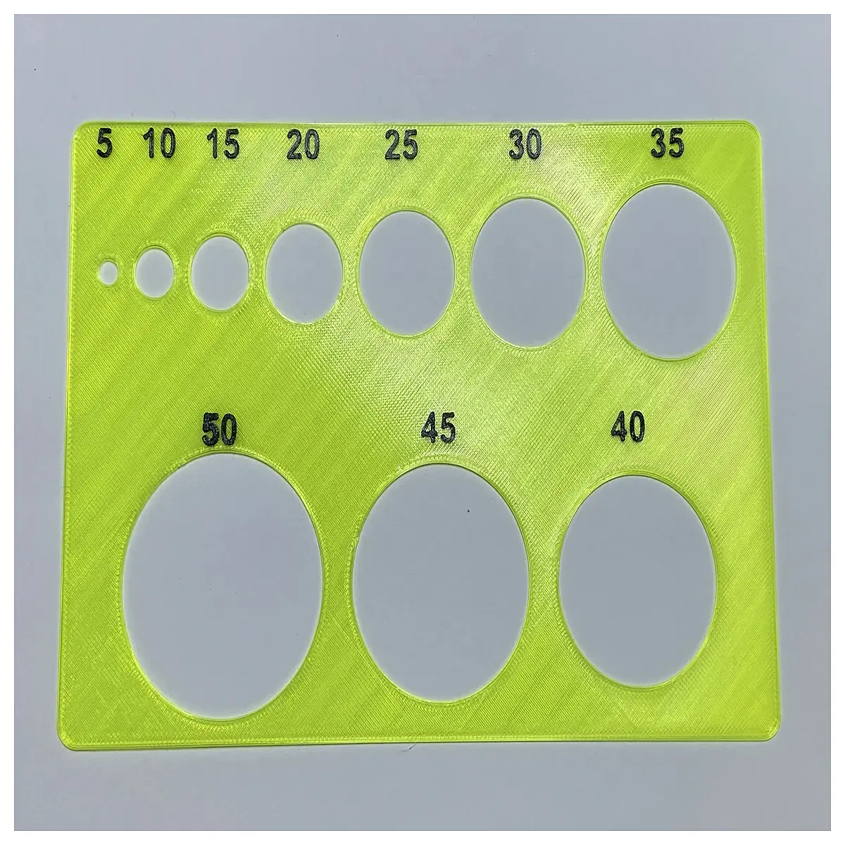 simple round stencils for painting diy art craft templates reusable plastic shapes geometric