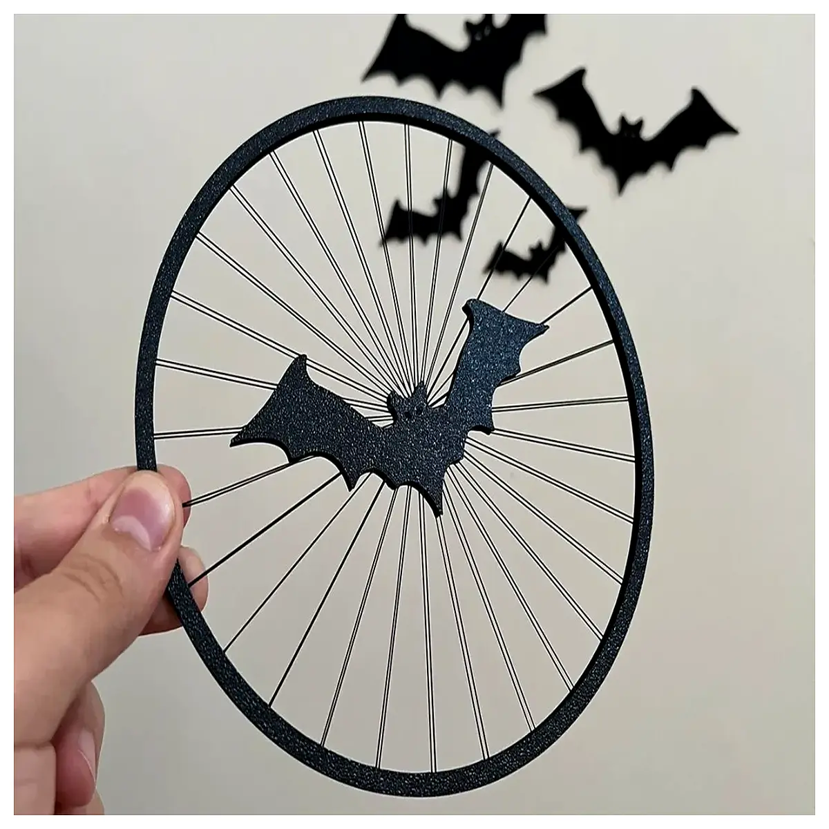 halloween bat string art diy wall decor spooky party supplies home decoration craft set