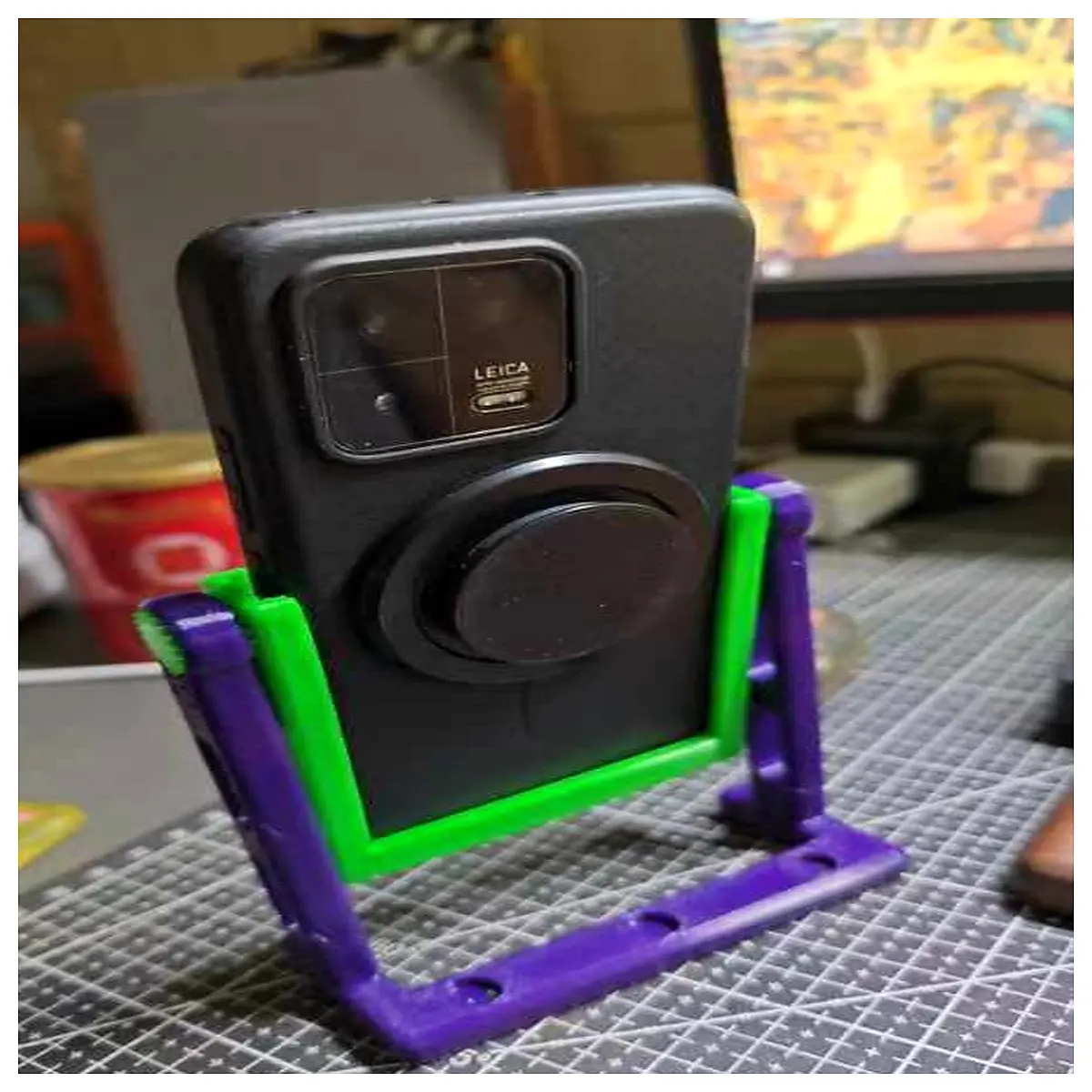 clip on phone holder for 13 14 with case universal smartphone mount