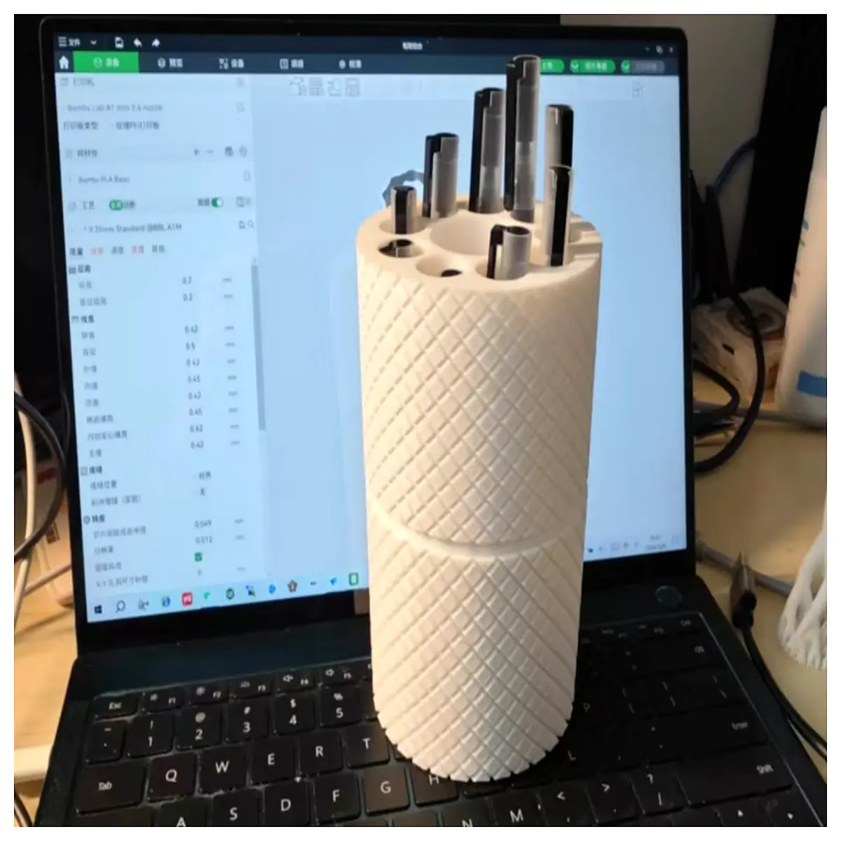 desktop pen holder organizer for office supplies storage cute metal mesh cup for desk accessories