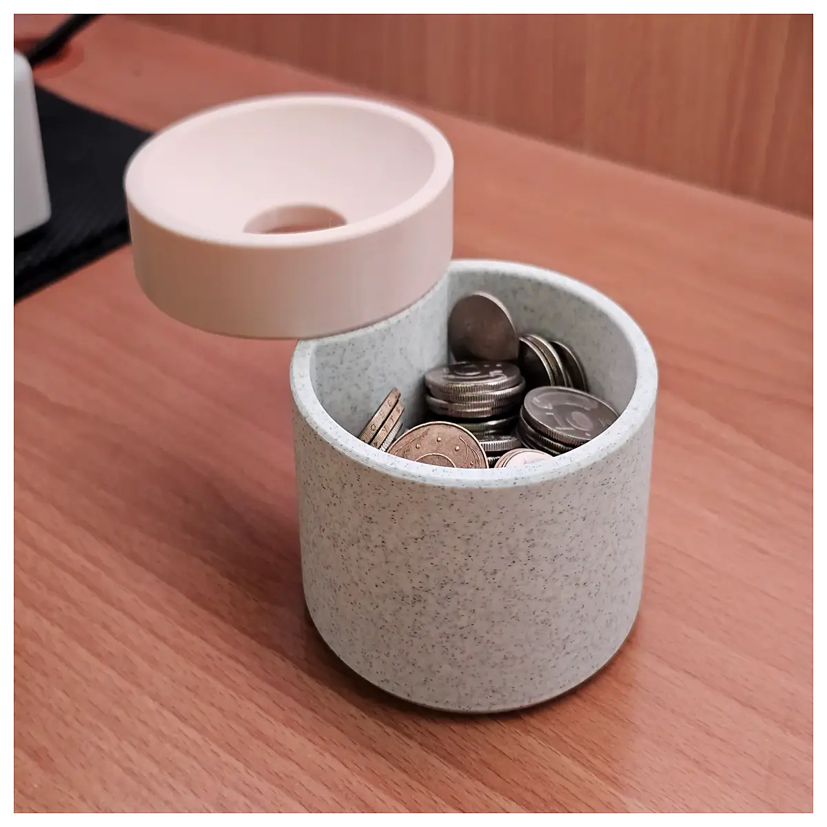 magnetic spinning coin bank for kids rotating money box with educational savings toy for toddlers fun coin sorter game