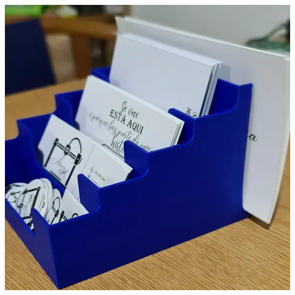 desktop business card holder organizer acrylic metal office desk accessories for name cards rack
