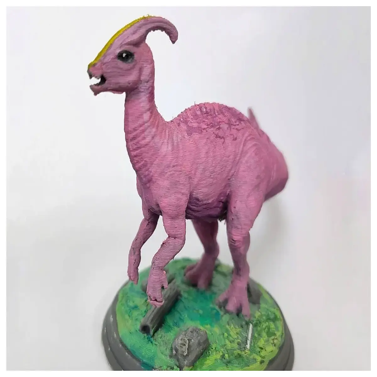 parasaurolophus realistic figure kids gift prehistoric animal educational science learning paleontology collection