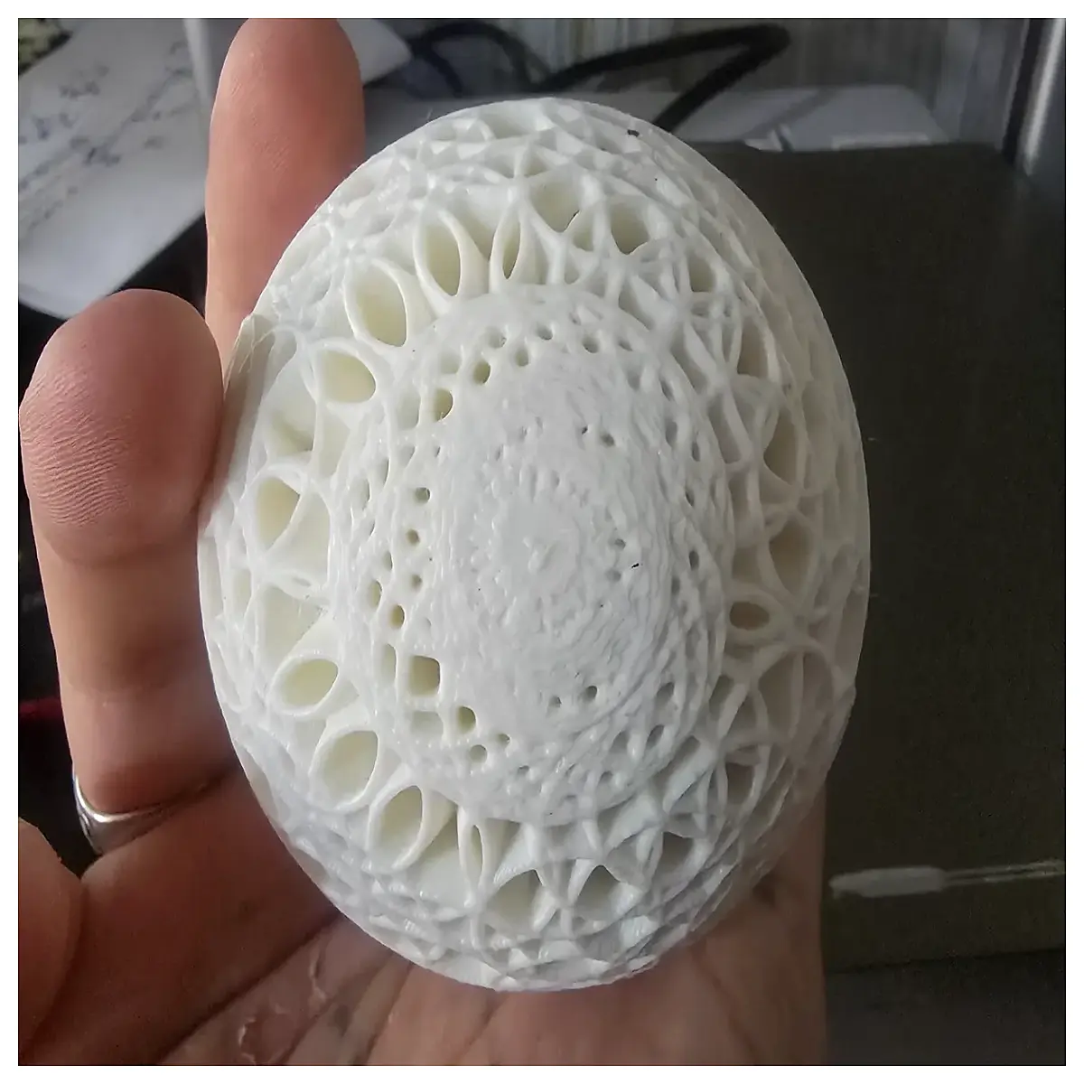snowball paperweight crystal desk accessory office decor men women