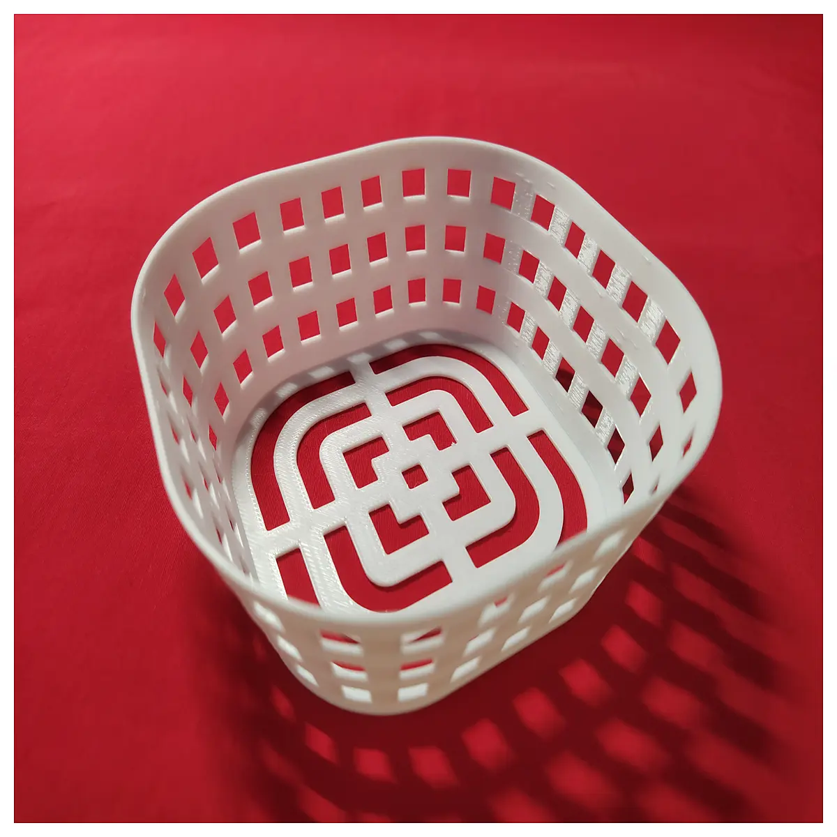 mini storage basket small organizer for desk shelf cute plastic bin home decor