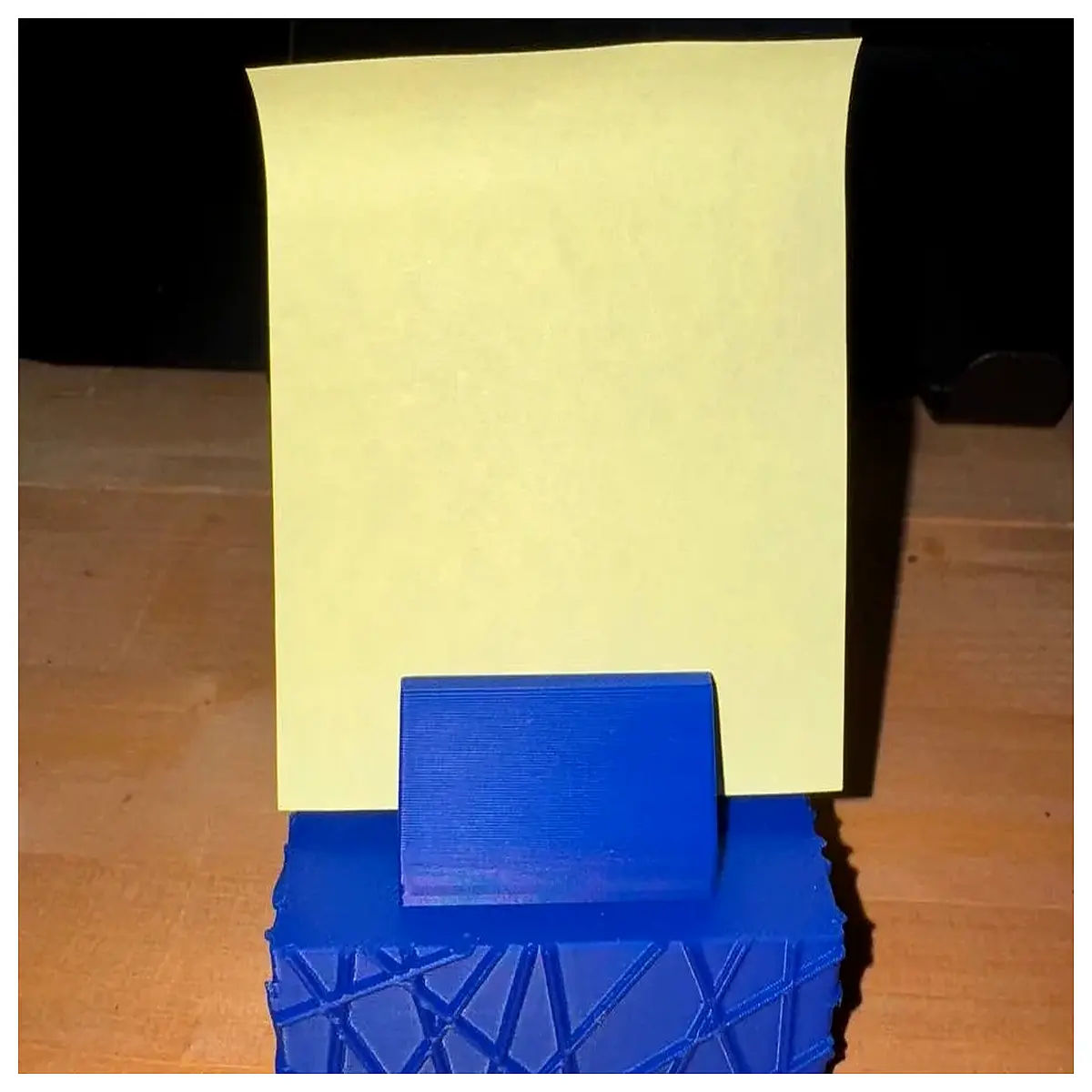 desk photo with sticky note holder office desktop organizer for pictures and memos coworkers