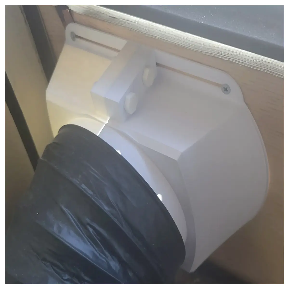 6 inch duct vent adapter no support needed flexible exhaust outlet connector for bathroom dryer hvac system