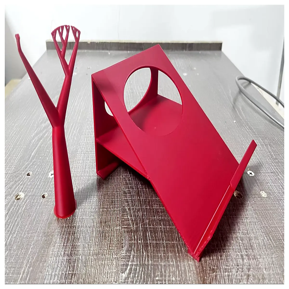 v3 desktop landline phone holder mount organizer for office desk accessory