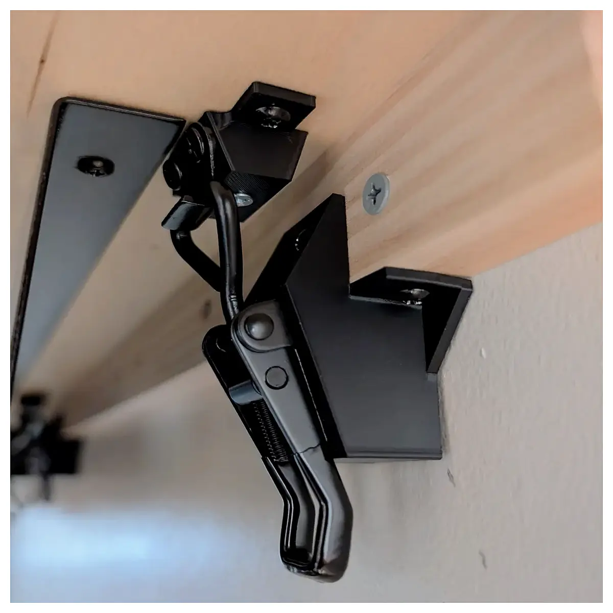table clamp mount switch bracket duty desk vice grip holder for monitor woodwork woodworking