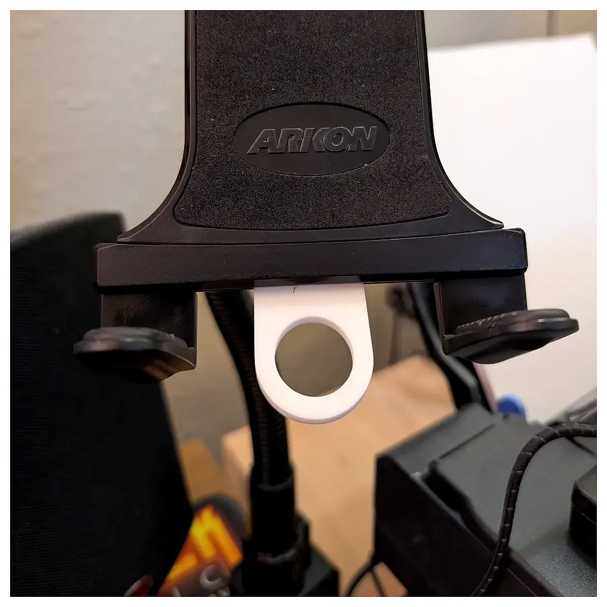 arkon tablet mount clamp duty adjustable arm for pro s24 universal desk holder