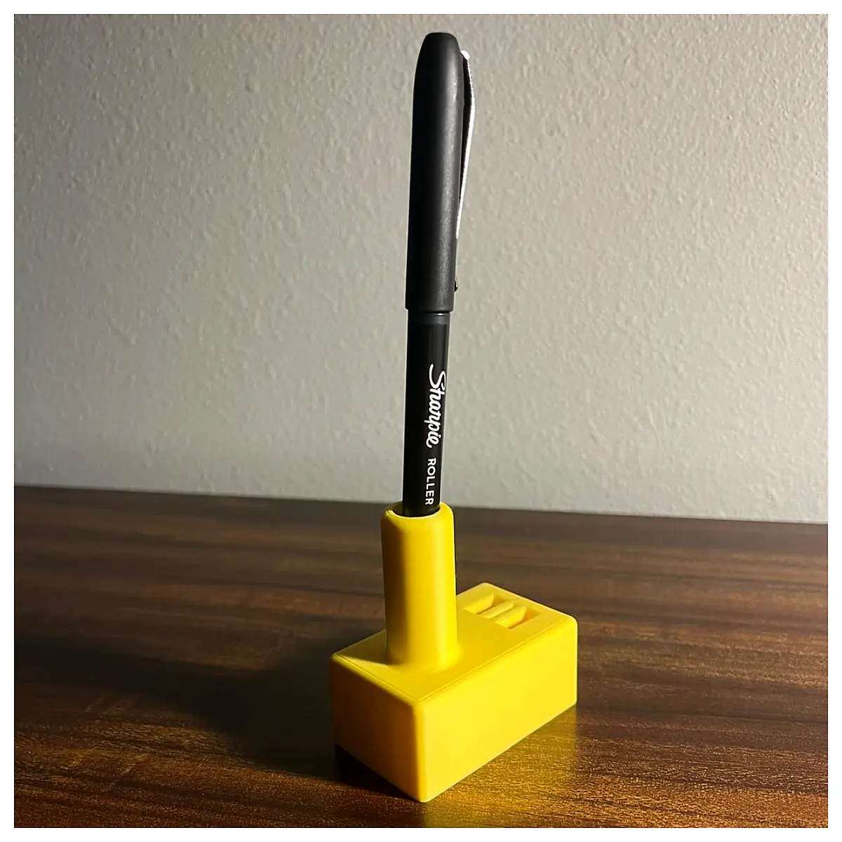 calligraphy brush holder ceramic wood desk organizer pen rest for chinese writing supplies office decor