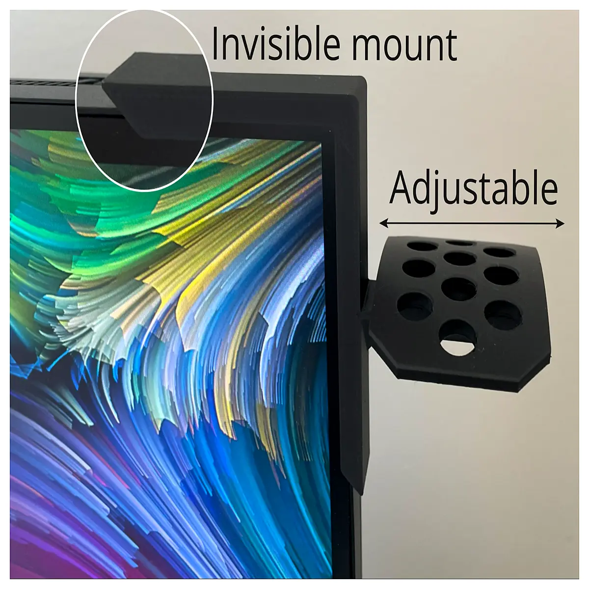 headphone monitor mount holder desk organizer for gaming pc setup audio accessory