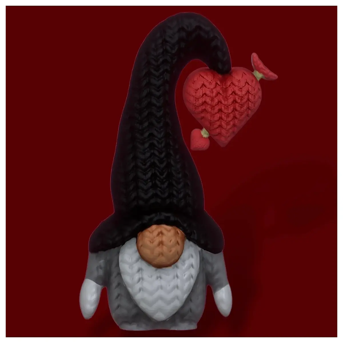 valentine s day crochet gnomes handmade decorations cute holiday home decor gifts for her