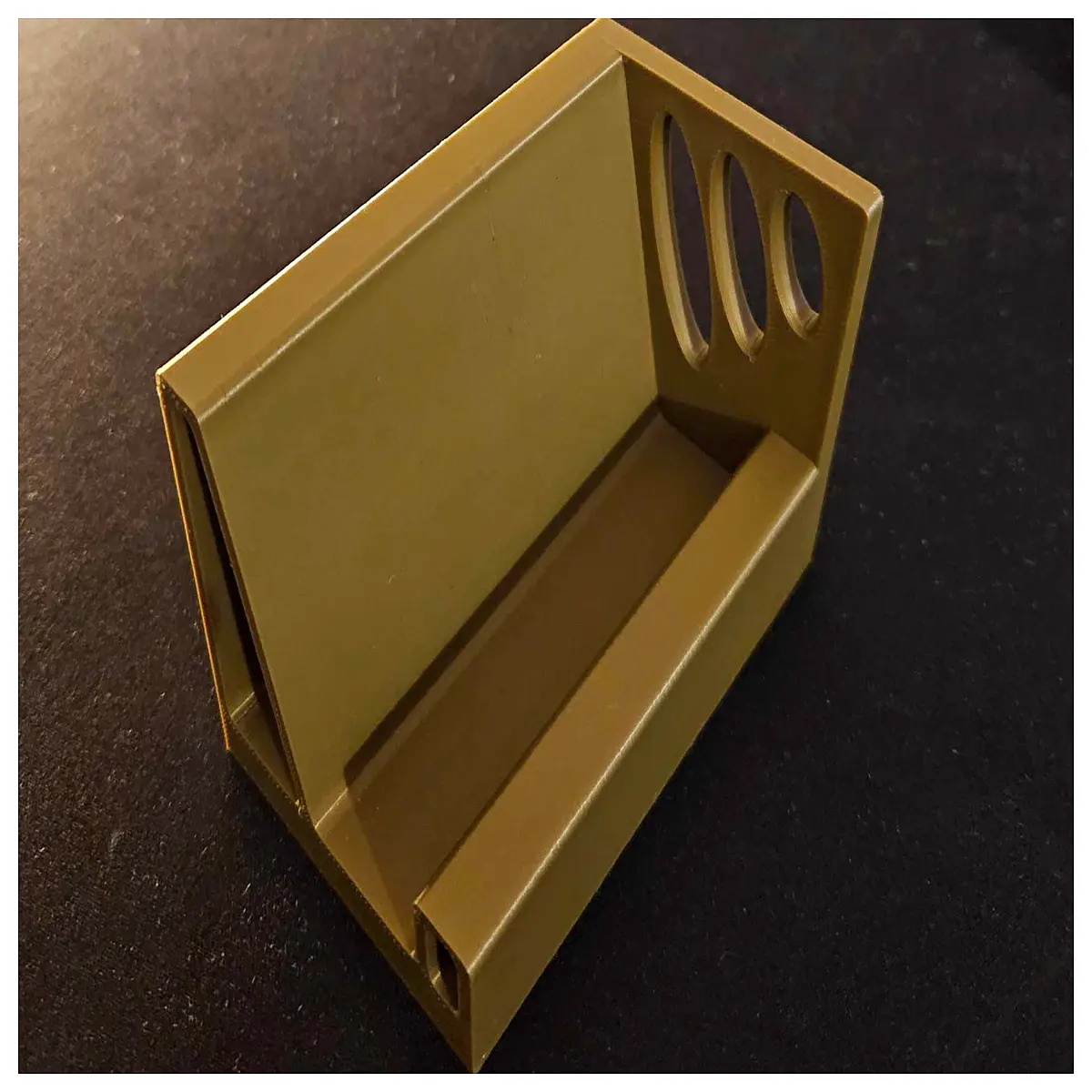 90x50mm business card holder desk organizer acrylic nameplate base office supplies