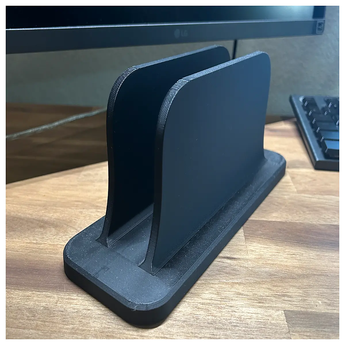 laptop vertical 35mm thick riser ergonomic keyboard holder space saving desk organizer for home office