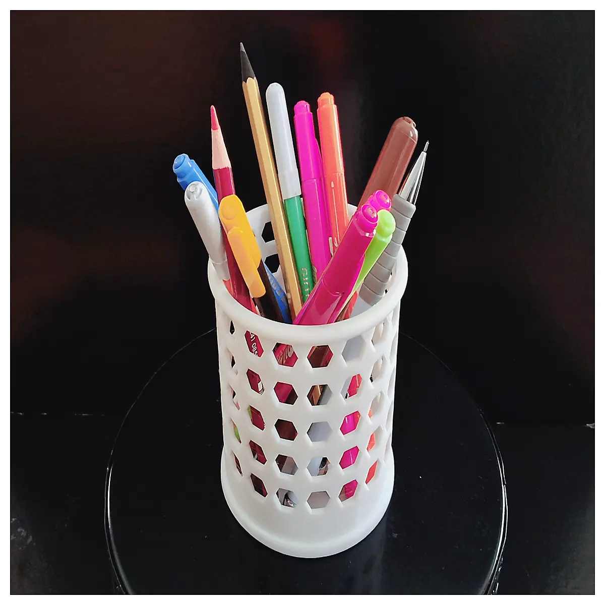 desk pencil holder organizer caddy storage for office supplies home school