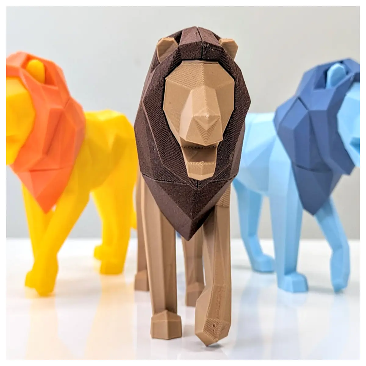 magnetic puzzle lion toy for kids educational assembly animal blocks stem learning gift interactive magnetic building set