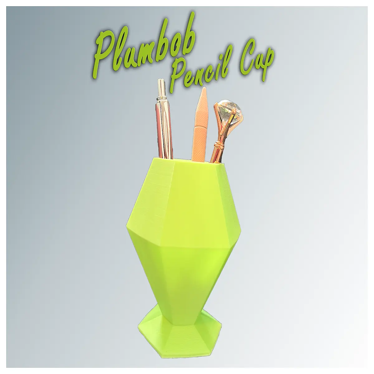 plumb bob pencil holder desk organizer level tool storage cute stationery cup