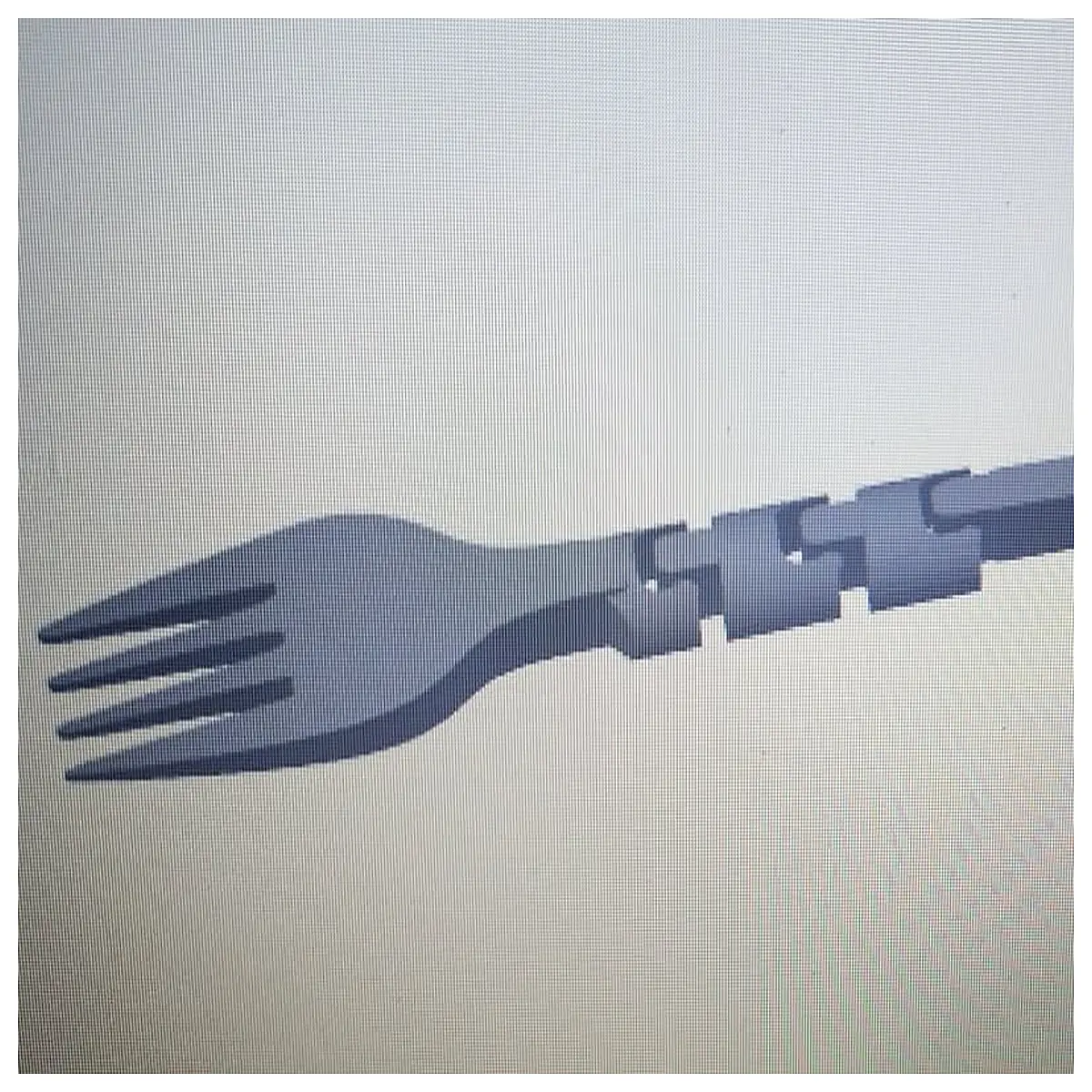 useless movable joint fork funny gag gift prank toy for adults kids party favor stress relief novelty item