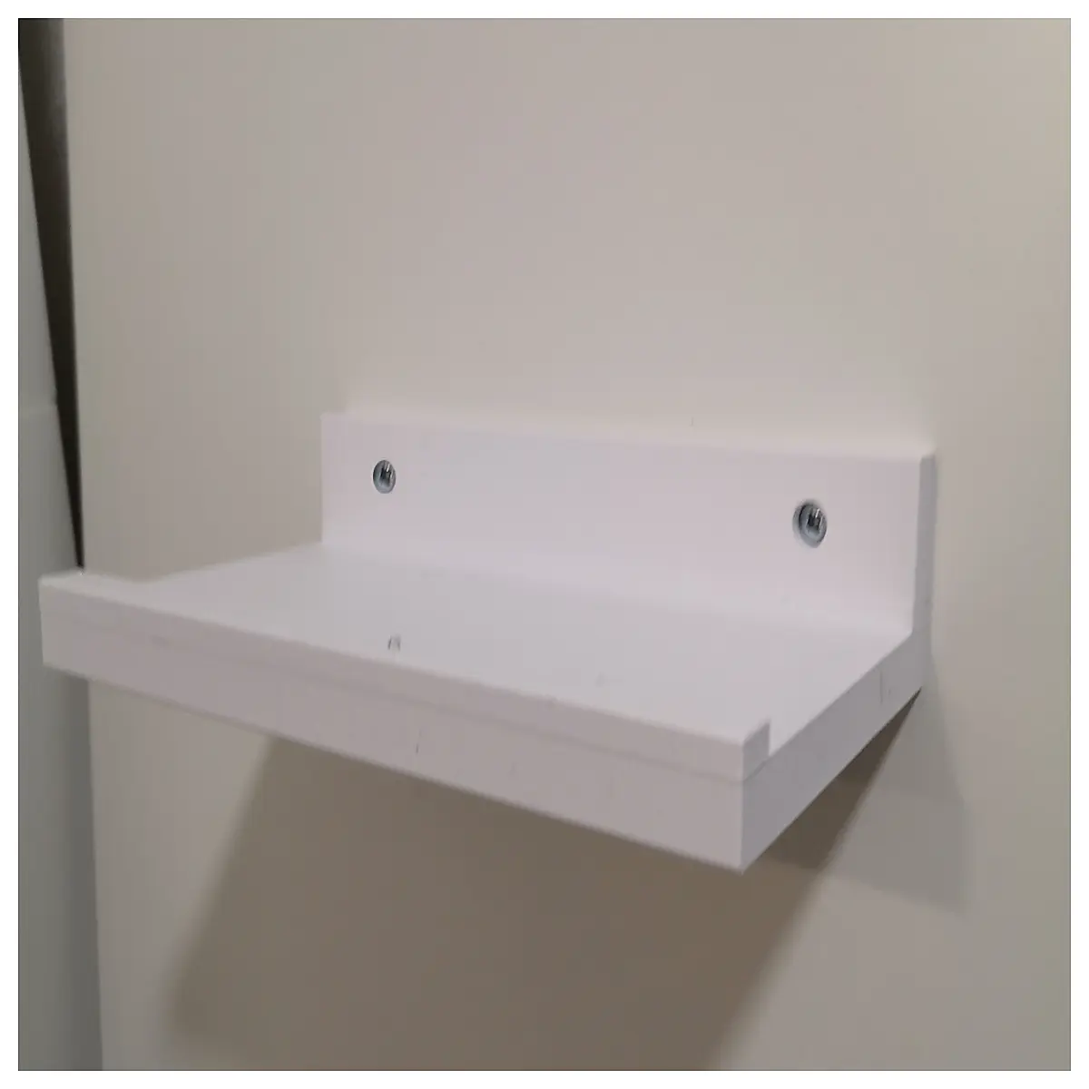 modern wall mounted shelf for home decor living room accent storage organizer rack