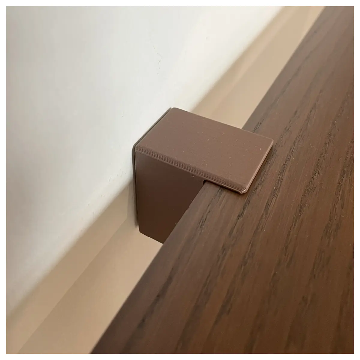 desk wall spacer gap filler adjustable furniture riser anti scratch pad for computer monitor organizer