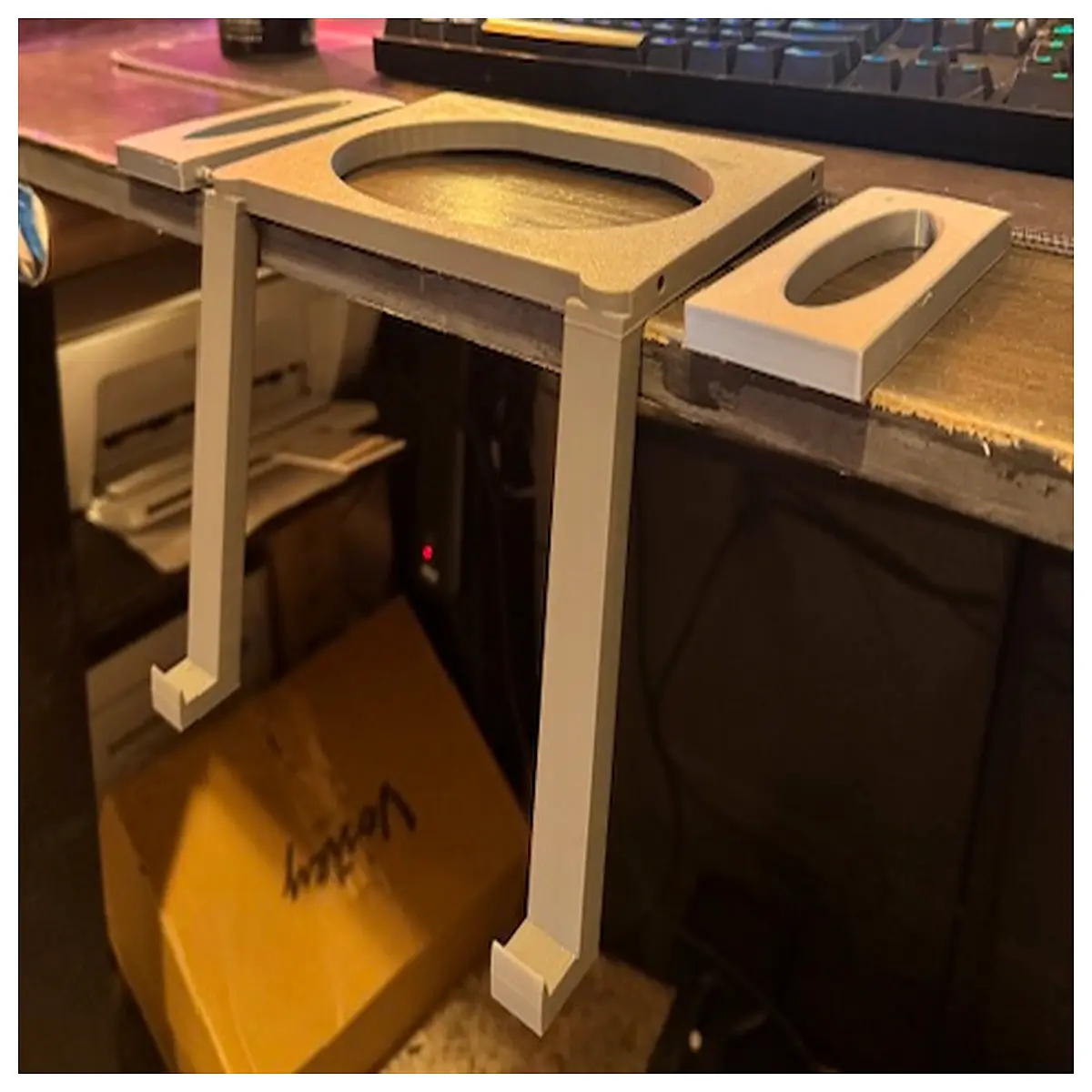 dual monitor under primary desk mount dual screen holder for two monitors low profile desktop bracket