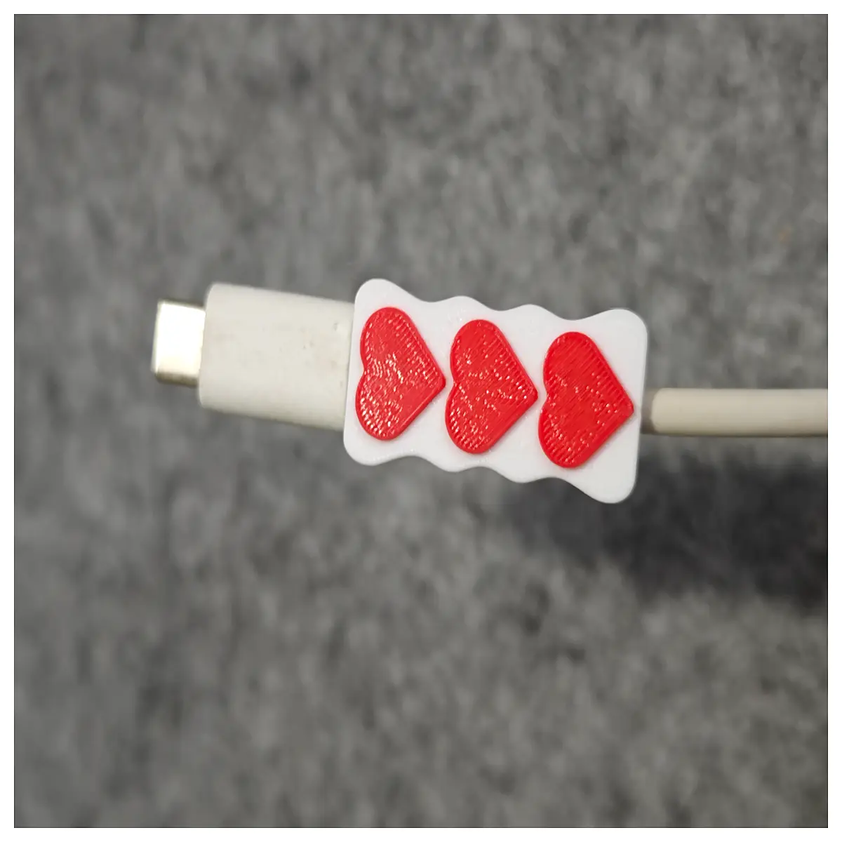 cute cable protector organizer for charging cord ends anti wire clip small love design accessory