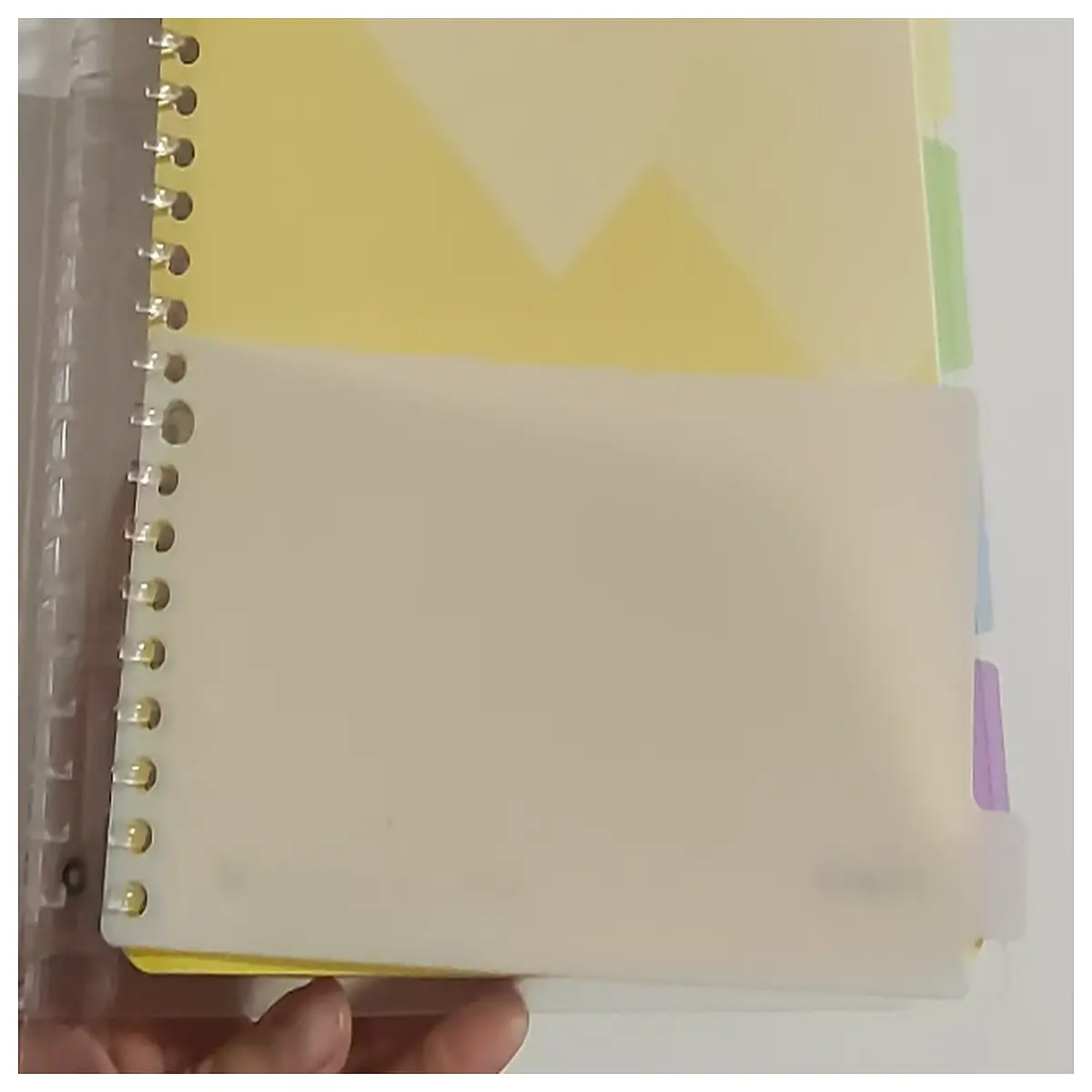 kuru holt b5 26 hole loose leaf notebook with top and bottom dividers refillable study planner academic organizer school supplies office stationery cu