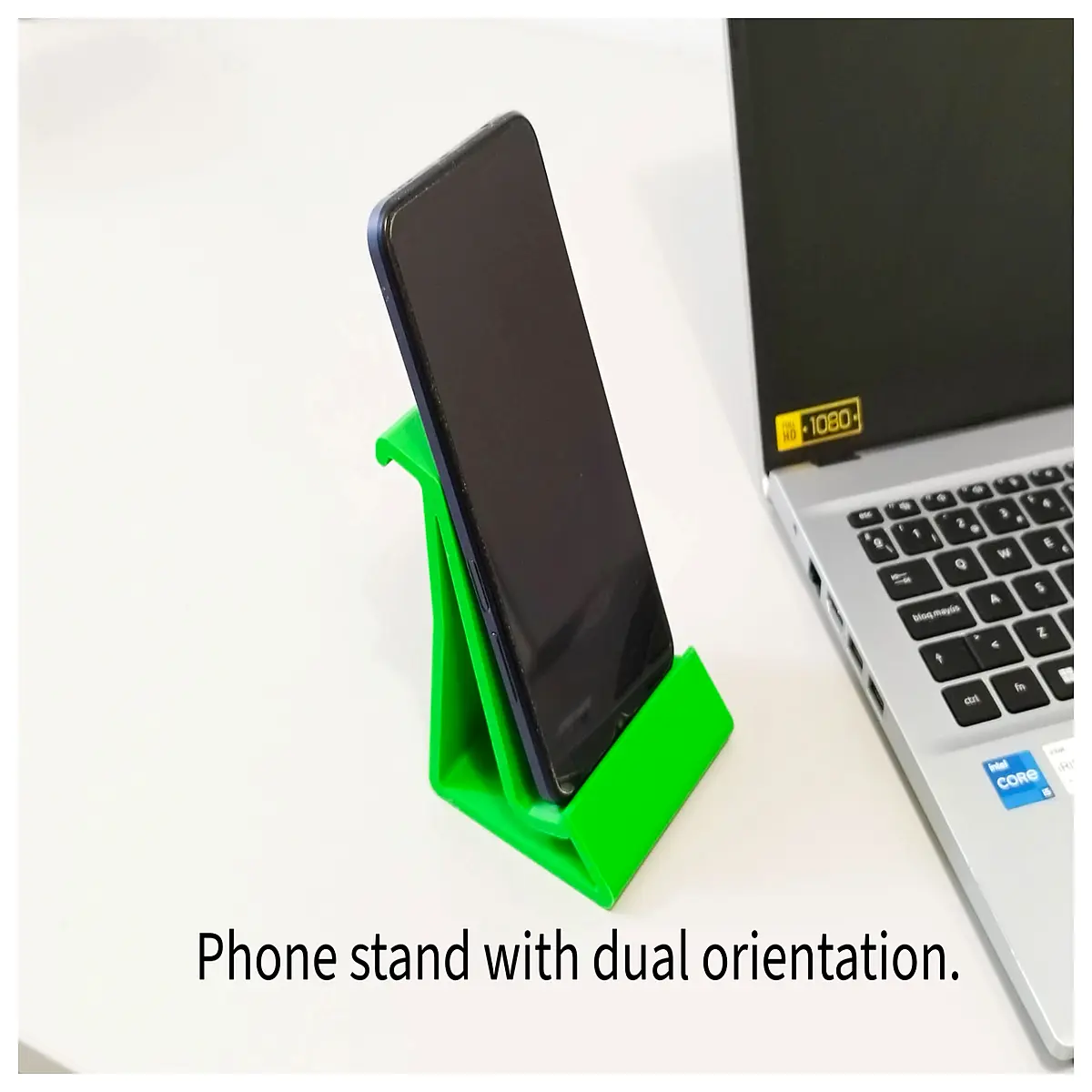 phone holder vertical horizontal desktop adjustable cradle for tablet watching videos hands