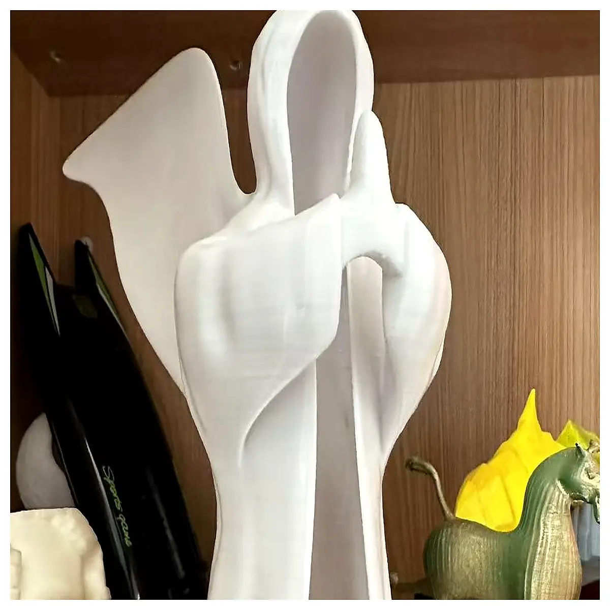 fallen angel resin statue decor for shelf no required gothic home decoration