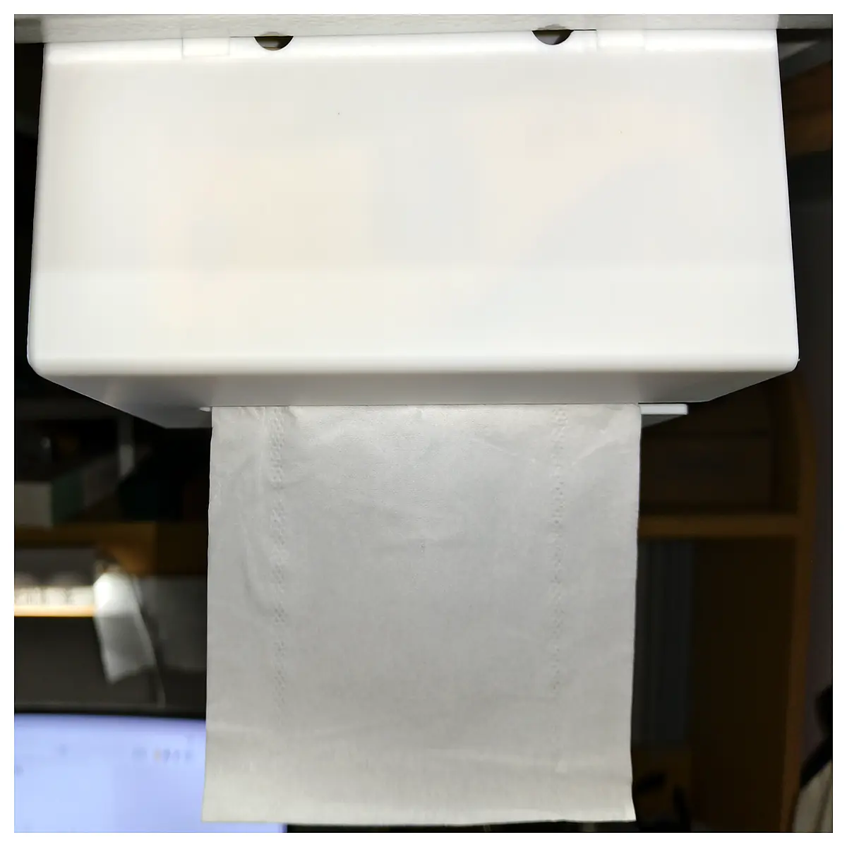 hanging tissue box holder kitchen counter organizer waterproof paper towel dispenser rack for fridge cabinet