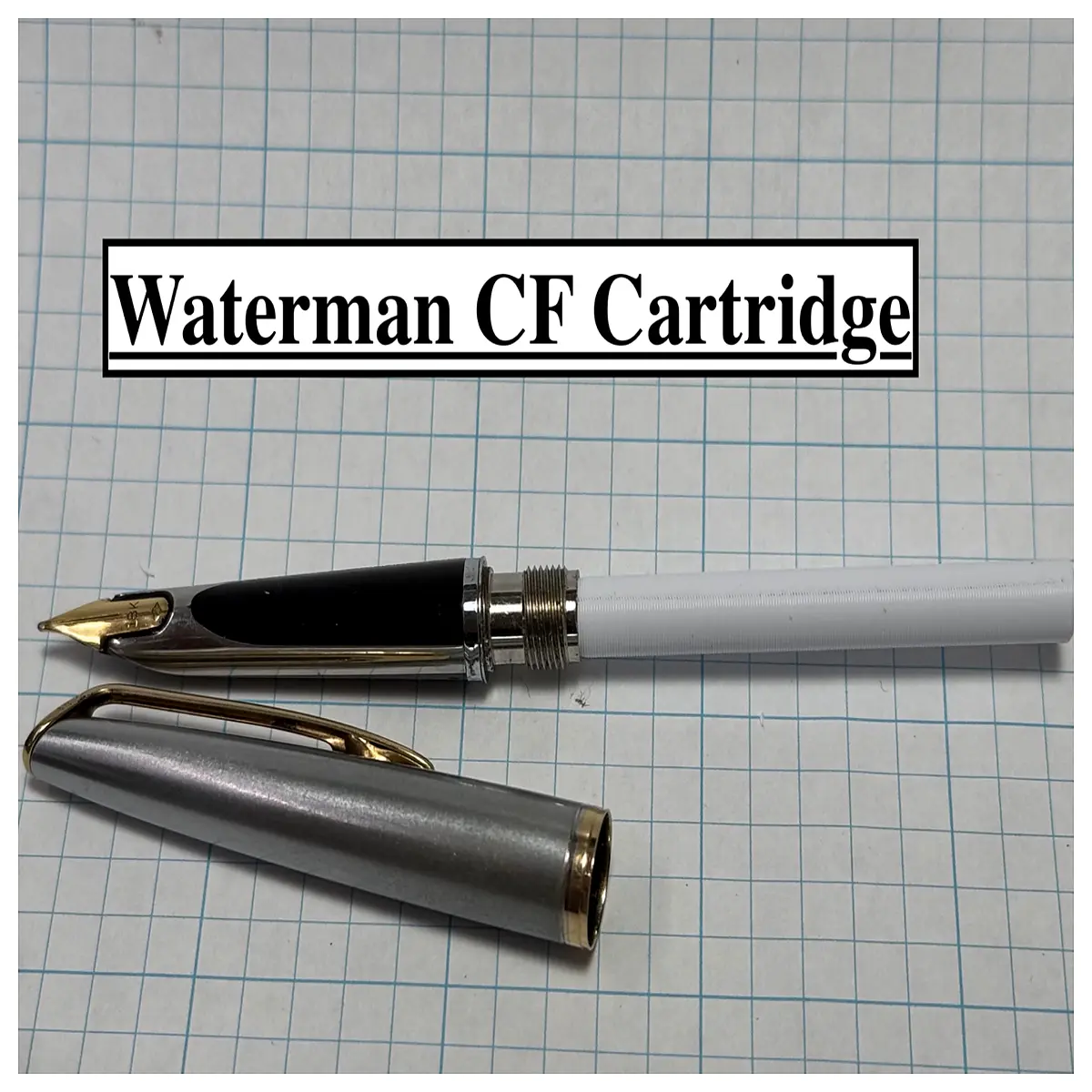 waterman cf ink cartridges refillable fountain pen cartridges black blue red compatible with waterman fountain pens bulk pack