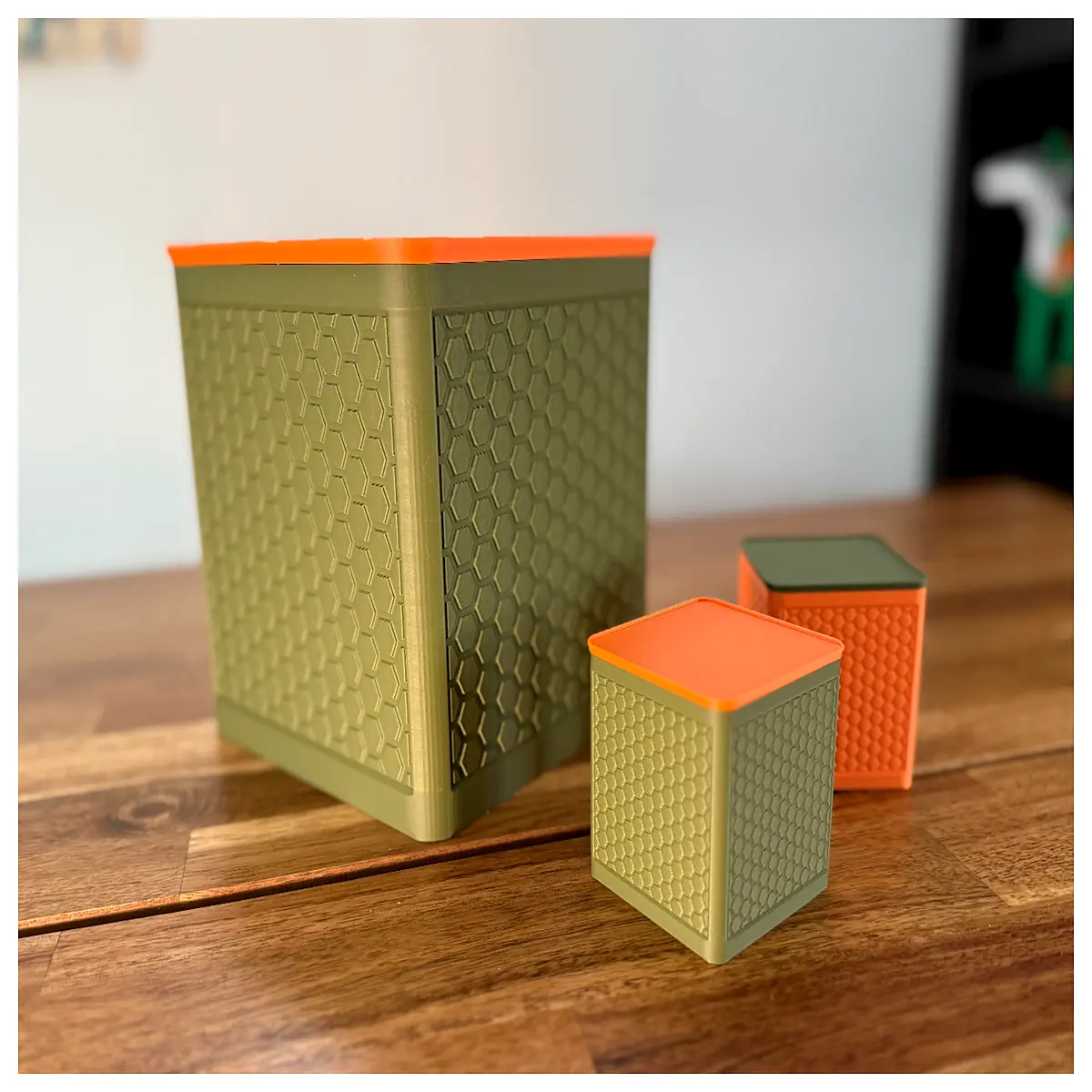 hexagon box gift packaging storage container geometric shape decorative organizer for jewelry candles crafts