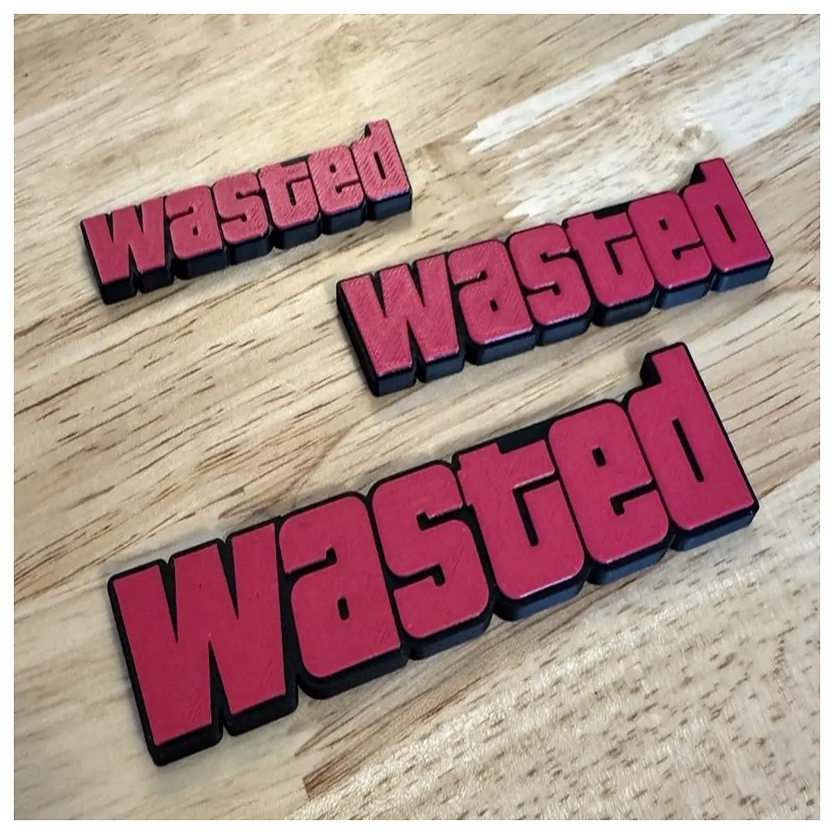 post apocalyptic style fridge magnet industrial decay waste land aesthetic decorative home office desk accessory
