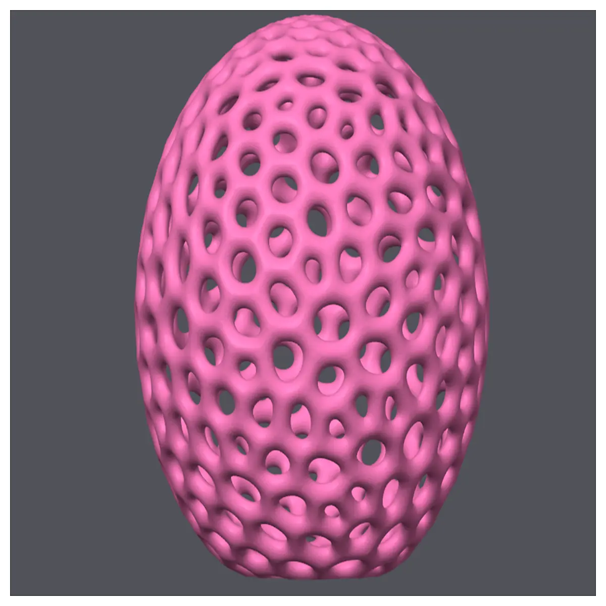 voronoi egg printed resin art decor geometric sculpture modern home office desk ornament abstract design gift