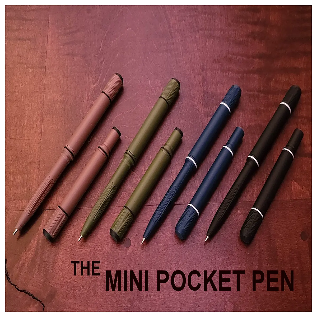 mini pocket pen ultra fine point refillable writing instrument for travel journaling and everyday carry