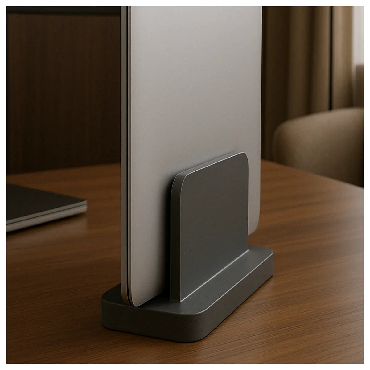 ergonomic laptop riser adjustable aluminum cooling pad for desk work posture improvement portable lightweight notebook holder