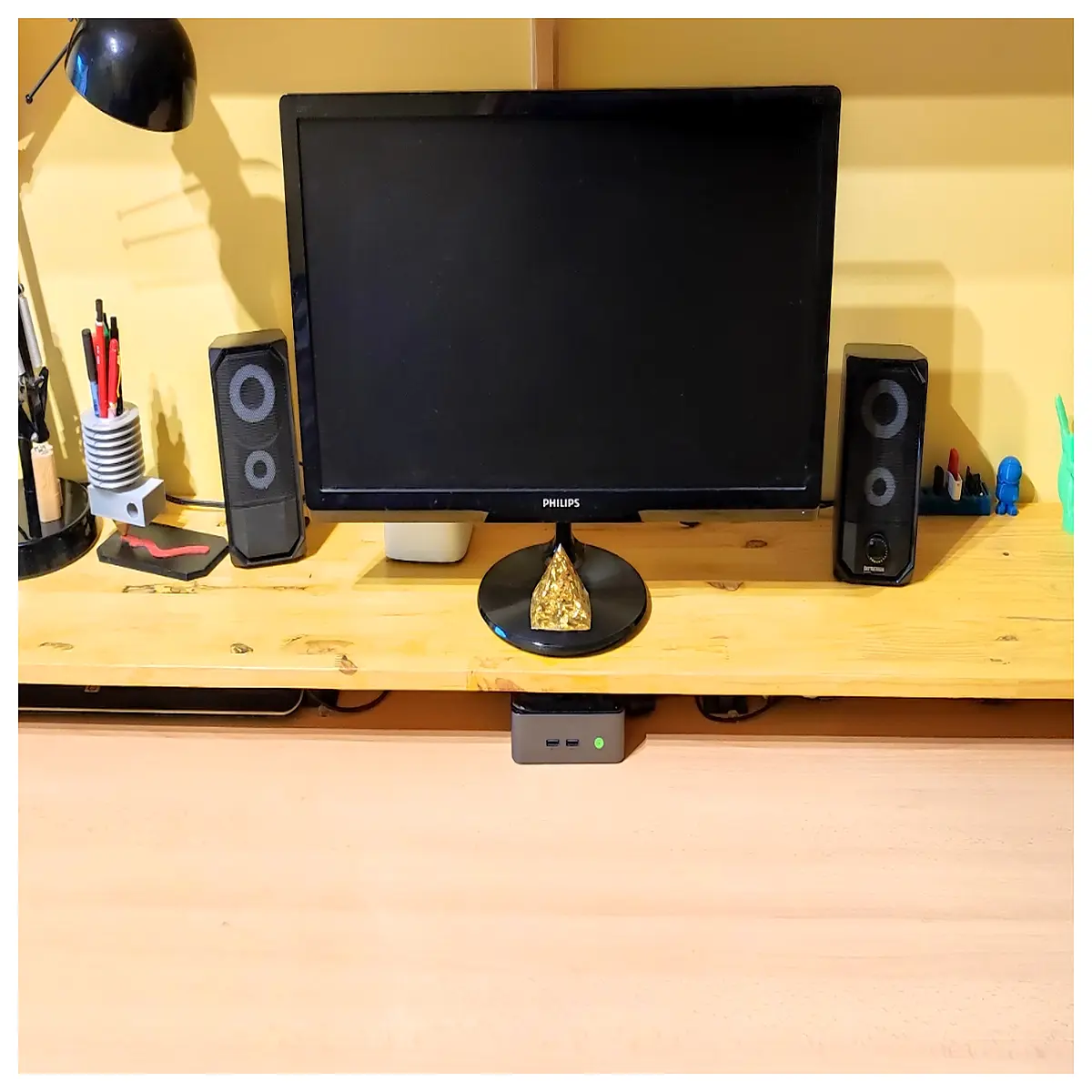 under desk monitor riser hidden cable management for home office clutter workspace ergonomic screen organizer storage
