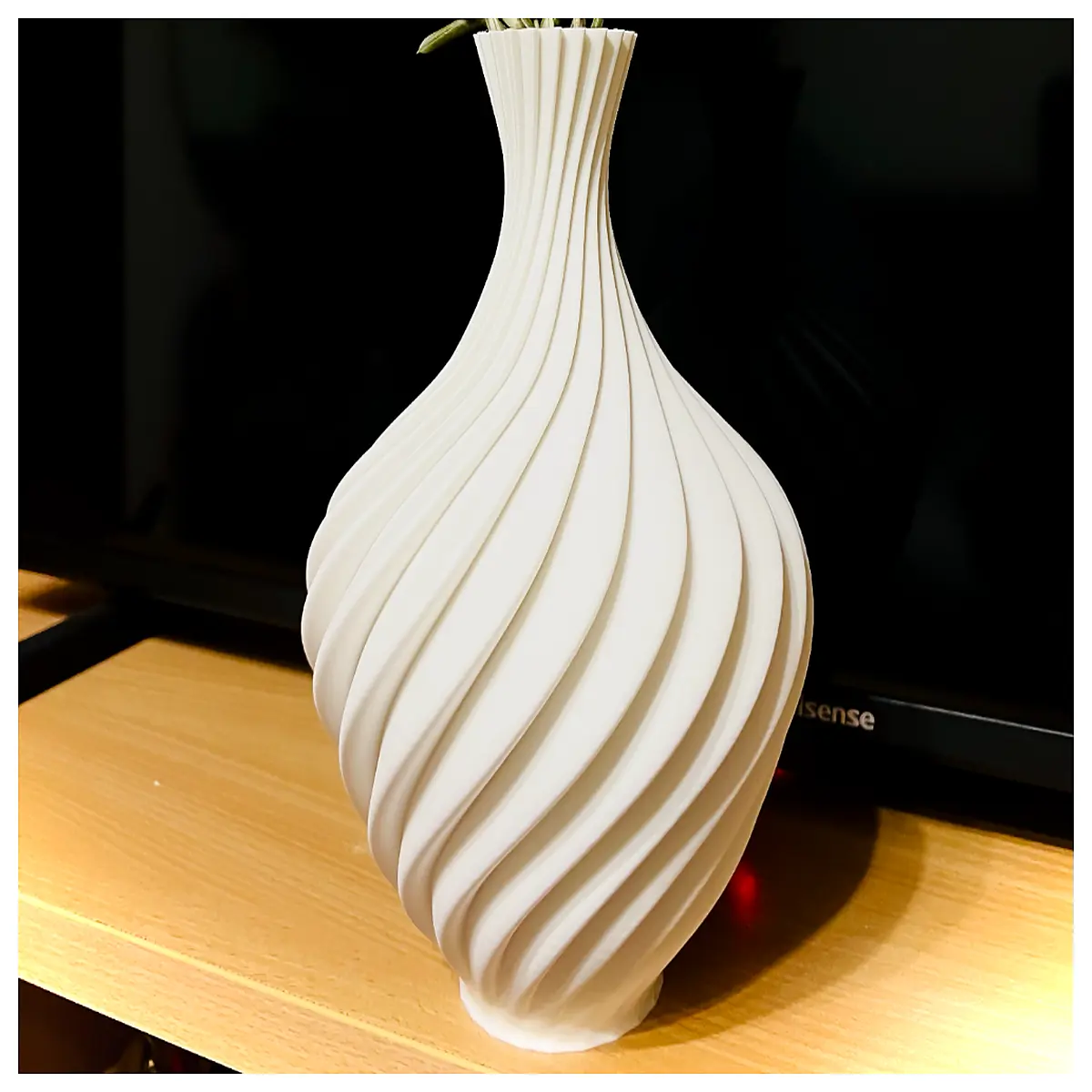 printed vase home decor modern geometric ceramic flower holder minimalist living room centerpiece mom
