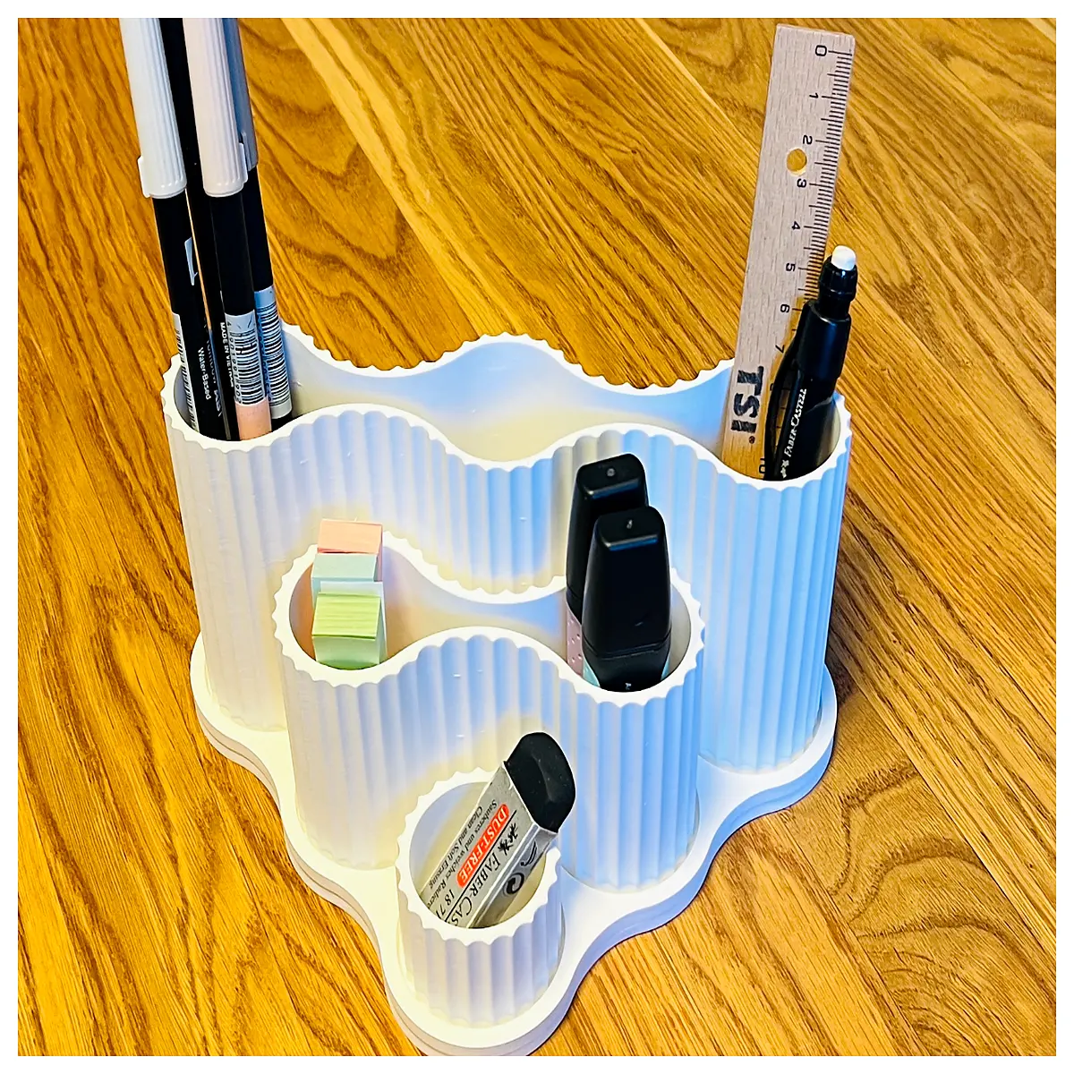 desk pen holder organizer for office supplies storage desktop accessories