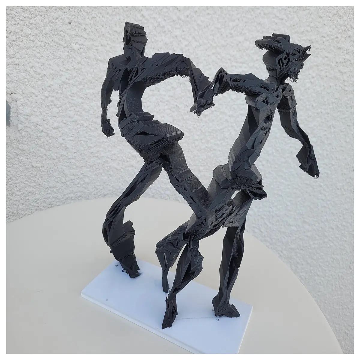 rock music statue for living room decor metal guitarist sculpture metal art men loud rock wall art vintage vinyl record piece