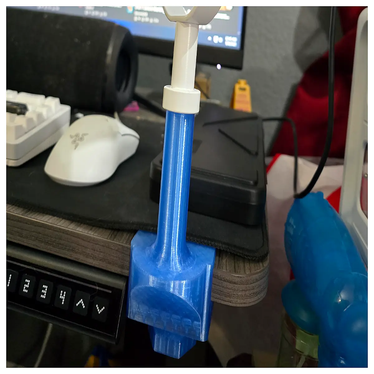 mic clamp right side desktop mount thread fix bracket adapter