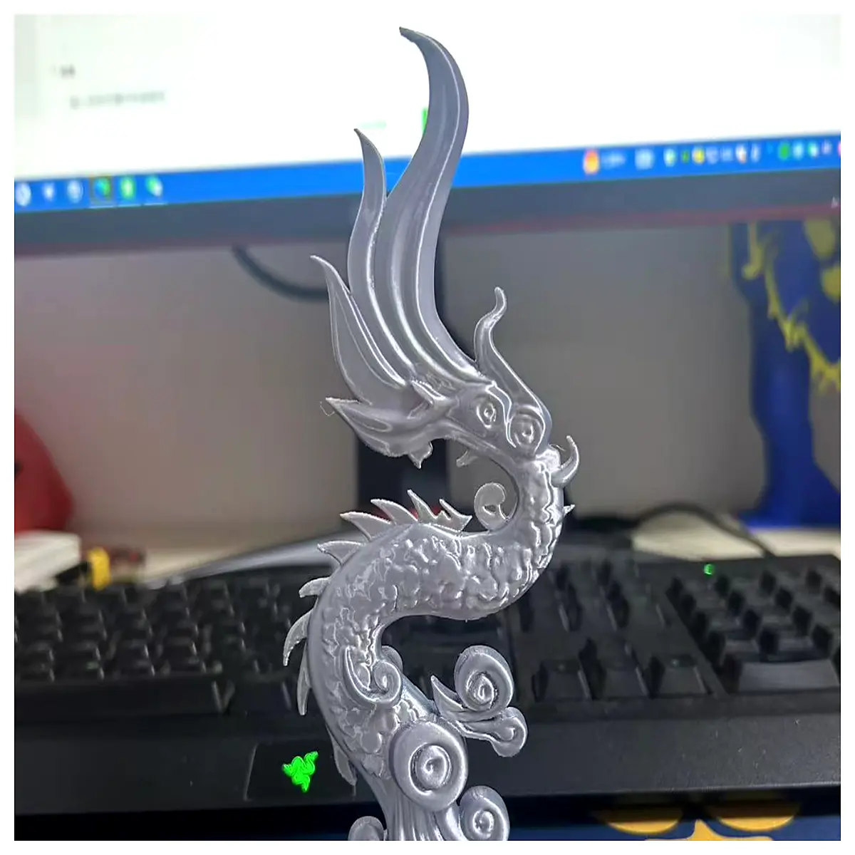 ruiying silver dragon jewelry silver dragon pendant necklace men s fashion piece craftsmanship
