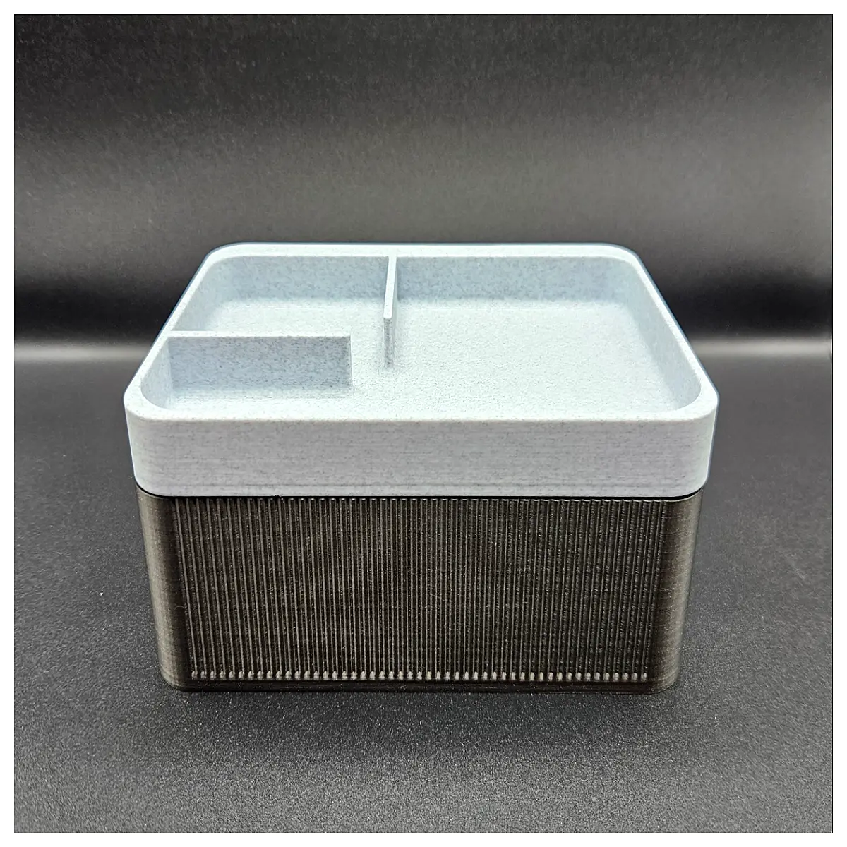 modern desk organizer box elegant swivel storage container office supplies holder stylish desktop accessory rotating box for pens and notes