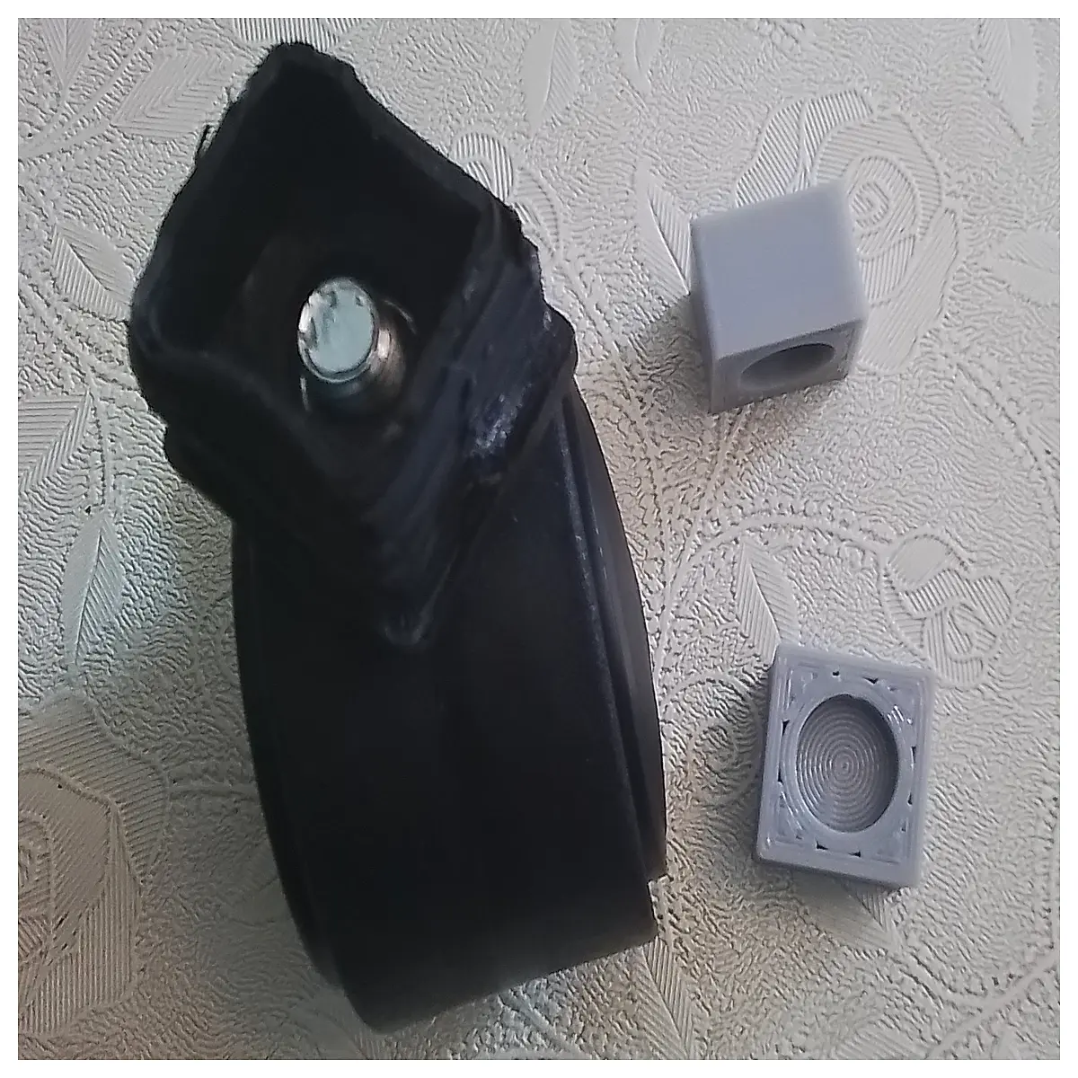 plastic wheel fix loose hub repair tool replacement insert for caster chair