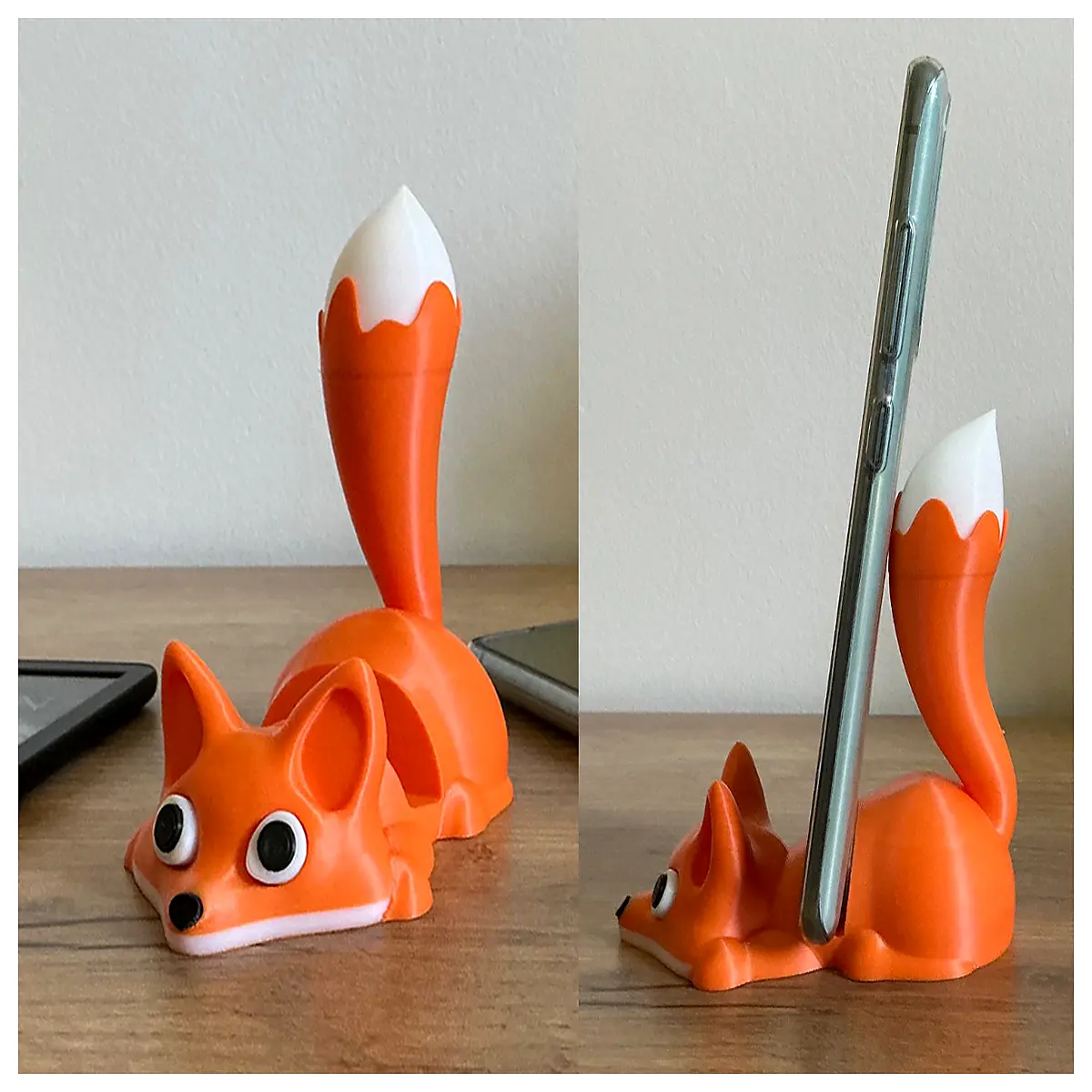 fox phone holder for tablet desktop adjustable viewing desk organizer accessory