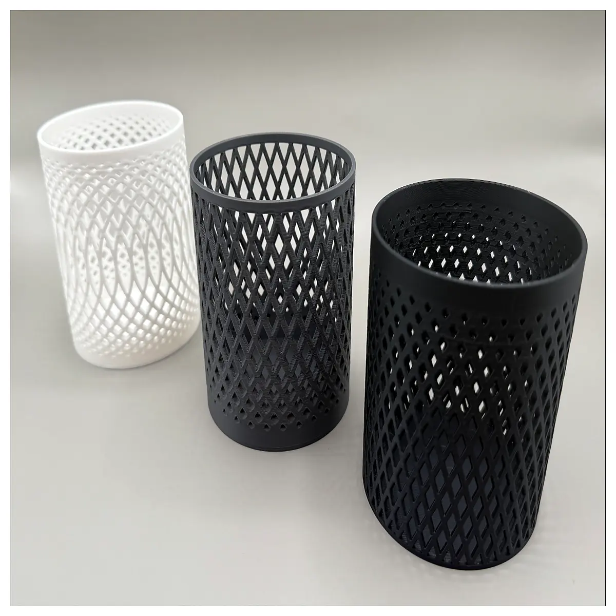 modern minimalist desk organizer pen holder set 3 designs office supplies stationery storage