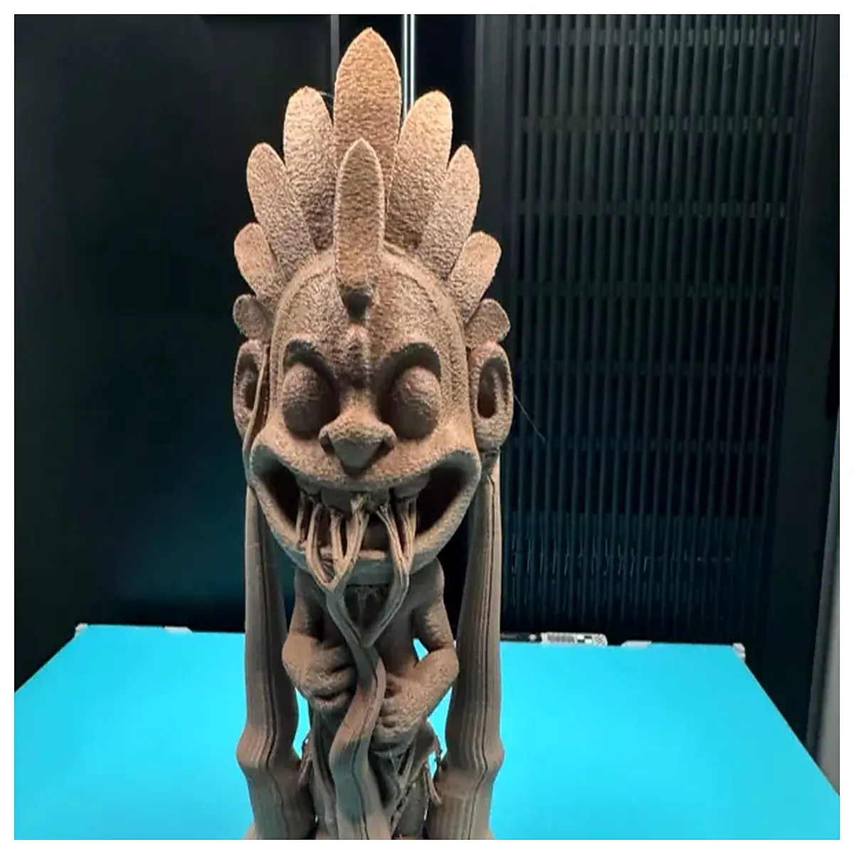 tiki statue decor hula hut tiki mug tropical island home accent carved wood tiki god bar tiki figure vintage polynesian art