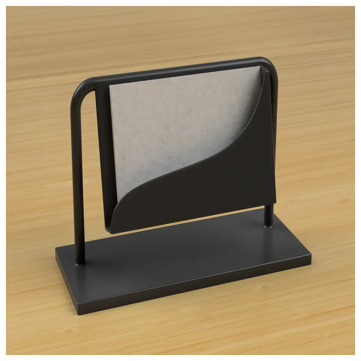 modern desk business card holder acrylic organizer office supplies storage rack for table